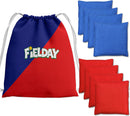 FIELDAY - Red and Blue Bean Bags, 8 Pack