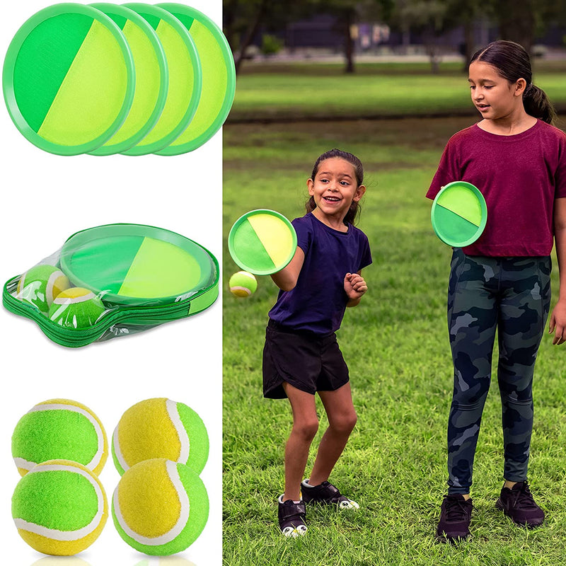 FIELDAY - Toss and Catch Ball Game, 4 Pack
