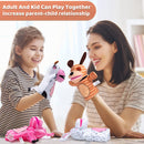 Farm Animal Hand Puppet Set,  6 Pcs