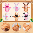 Farm Animal Hand Puppet Set,  6 Pcs