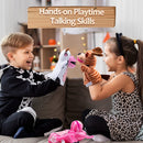 Farm Animal Hand Puppet Set,  6 Pcs