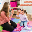 Farm Animal Hand Puppet Set,  6 Pcs