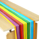 Fiesta Party Supplies in Wave Line Pattern, 82 Pieces