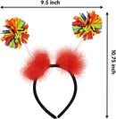 Fiesta Pom Pom Headbopper, 3 Piece