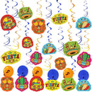 Fiesta Swirls, 28 Pcs