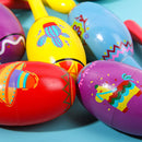 Fiesta Wooden Maracas, 24 Pcs