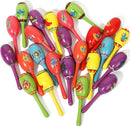 Fiesta Wooden Maracas, 24 Pcs
