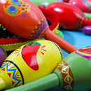 Fiesta Wooden Maracas, 24 Pcs