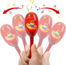 Fiesta Wooden Maracas, 24 Pcs