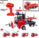 Fire Engine Remote Control 5 In 1 Take Apart Car Toys