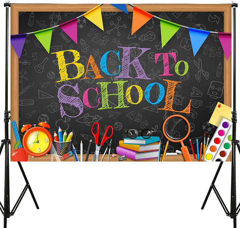 First Day of School Backdrop, 3 Pcs
