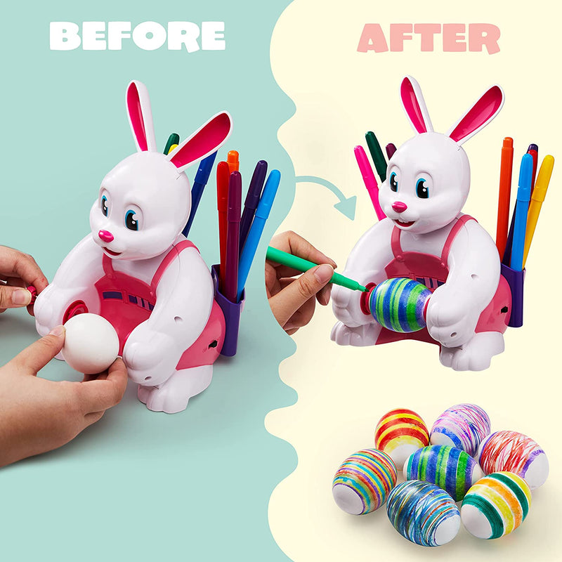 Girl Bunny Easter Egg Decorator