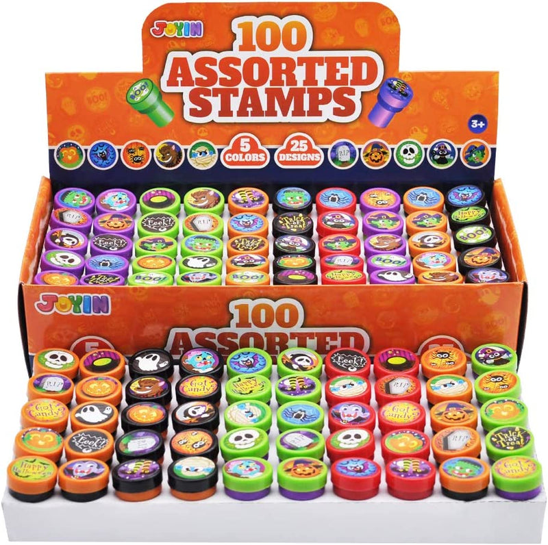 50 Pcs Assorted Stampers for Kids - Birthday Party Favors