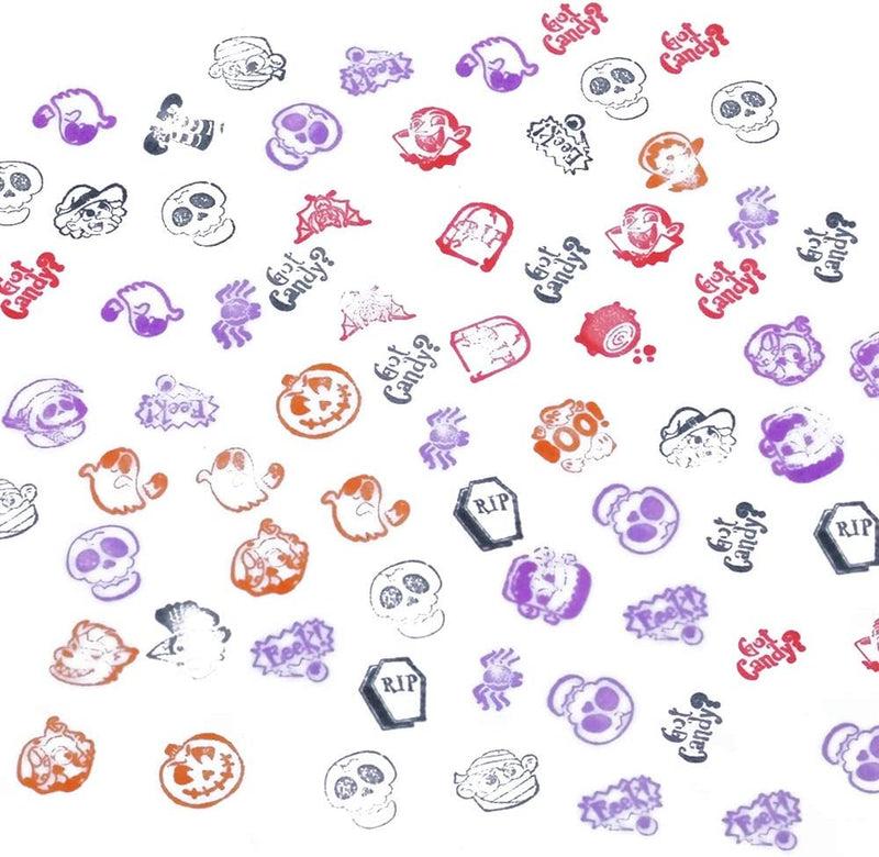 Halloween Assorted Stampers Kids Self-ink Stamps