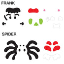 Halloween Decoration Foam Stickers, 18 Pcs
