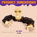 Halloween Light Up Zombie Groundbreaker, Scary Lighted Halloween Decorations