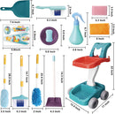 Housekeeping Cart Cleaning Toy Set