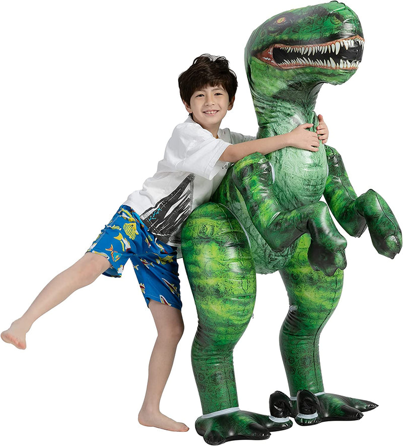 Inflatable Green Dinosaur