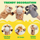 JOYIN - Animal Friends Kids Hand Puppets, 6 Pack
