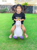 Joyin Bouncy Unicorn Hopper (White)