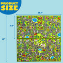 Joyin Playmat City Life Carpet Playmat, 2 Pack