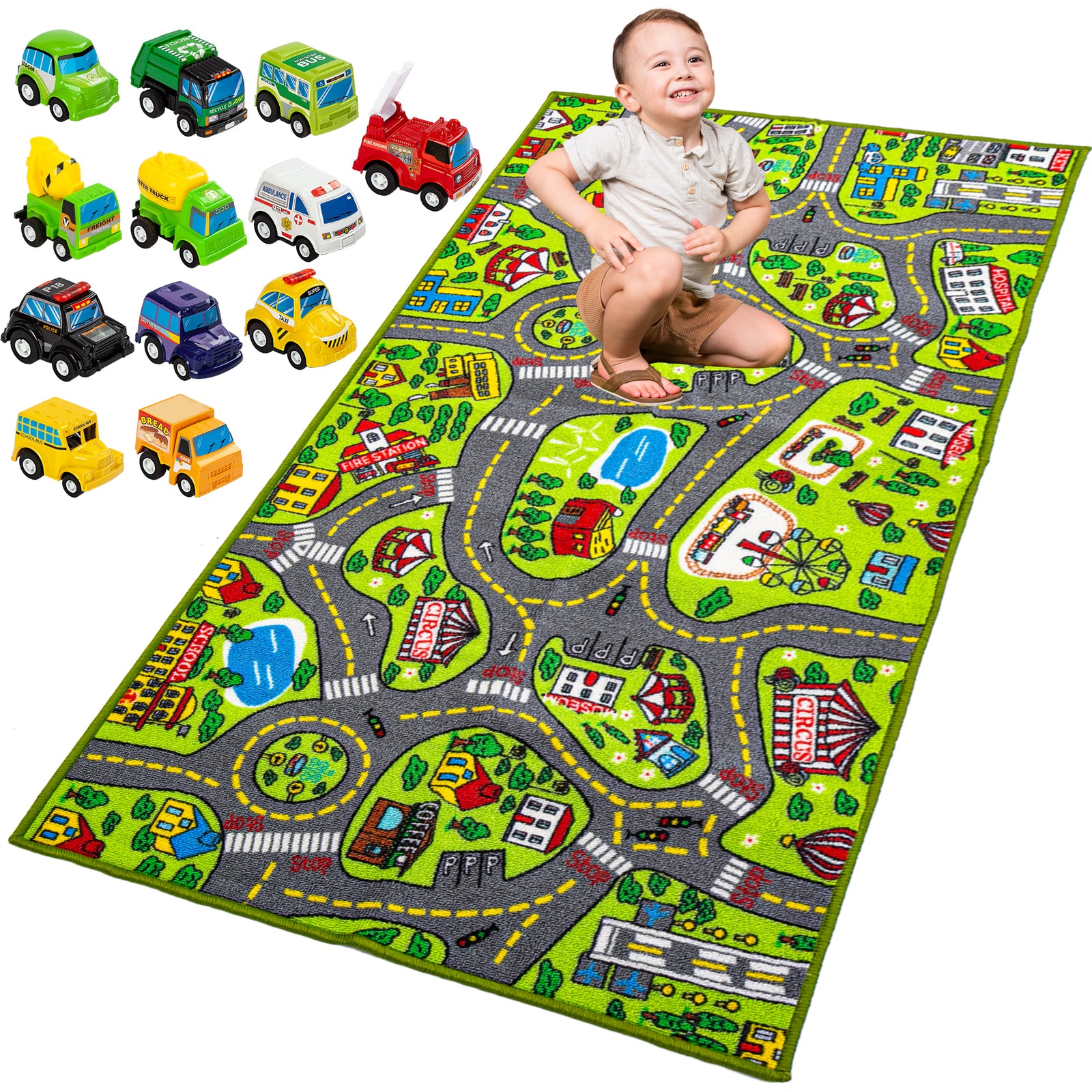 Joyin Playmat City Life Carpet Playmat W Cars joyin-playmat-city-life-carpet-playmat-w-cars