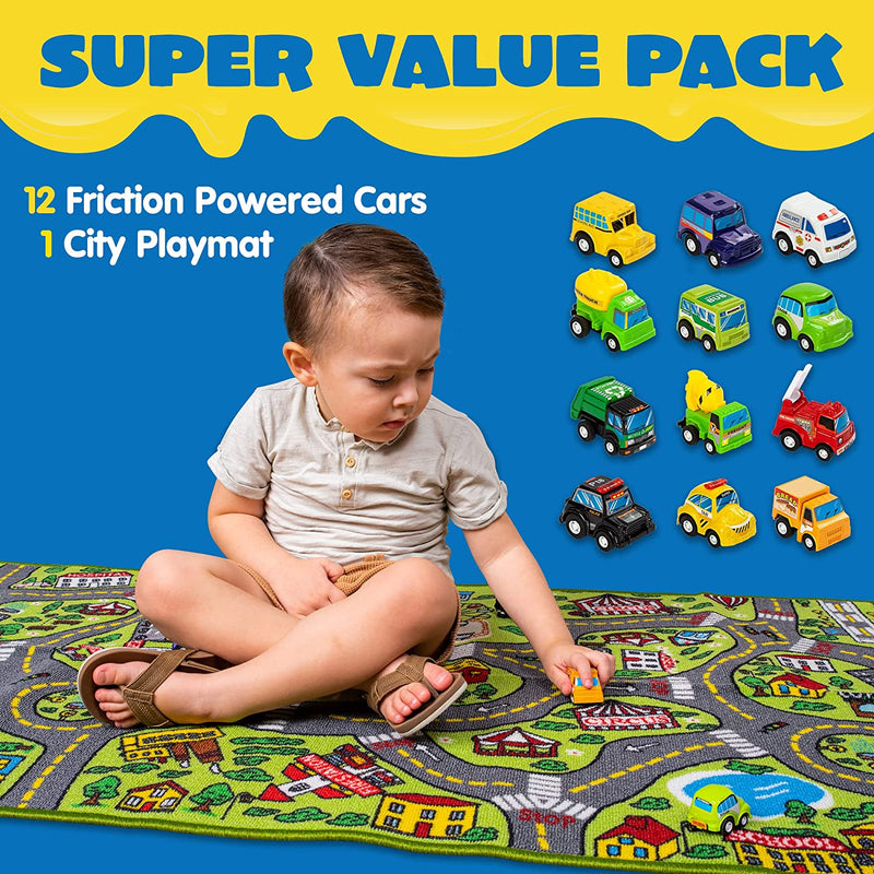 Joyin Playmat City Life Carpet Playmat w/ Cars