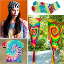KLEVER KITS - DIY Tie Dye Kits with Cotton Caps and Storage Box