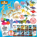KLEVER KITS - Dig and Clay Skeleton Dinosaur Dig Kit
