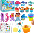 35Pcs Easter Egg Dye Decorating Kit