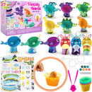 27Pcs DIY Fantasy Animal Series Easter Egg Decorating Kit