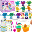 27Pcs DIY Fantasy Animal Series Easter Egg Decorating Kit