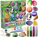 KLEVER KITS - Rock Painting Kit, 12 Rocks