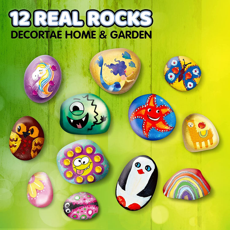 Rock Painting Kit: Rock Painting Kit for Adults & Stone Painting Kits
