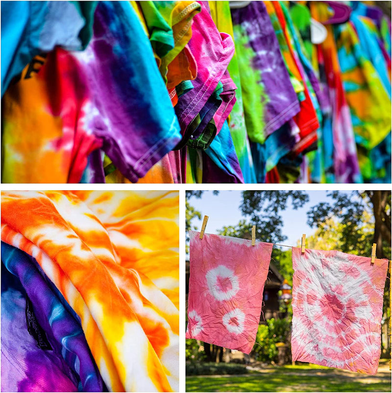 KLEVER KITS - Tie Dye Set with Drawstring Bag