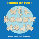 12 Pcs Wooden Magnet - KLEVER KITS