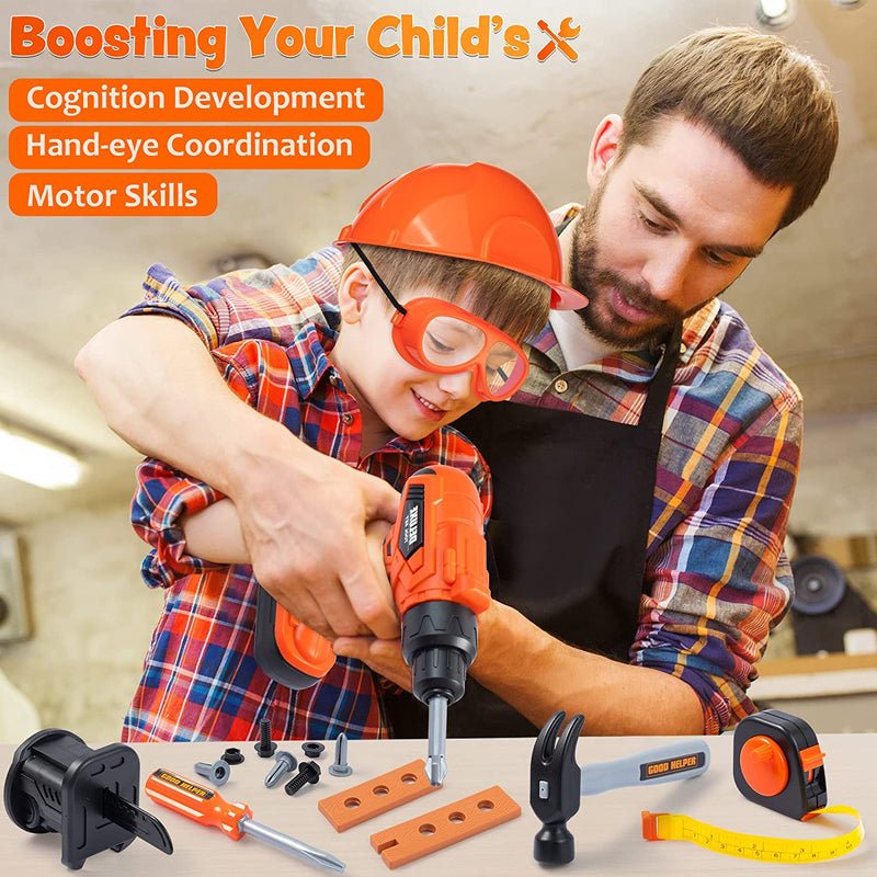 Kids Construction Tool Toy Set,32 Piece