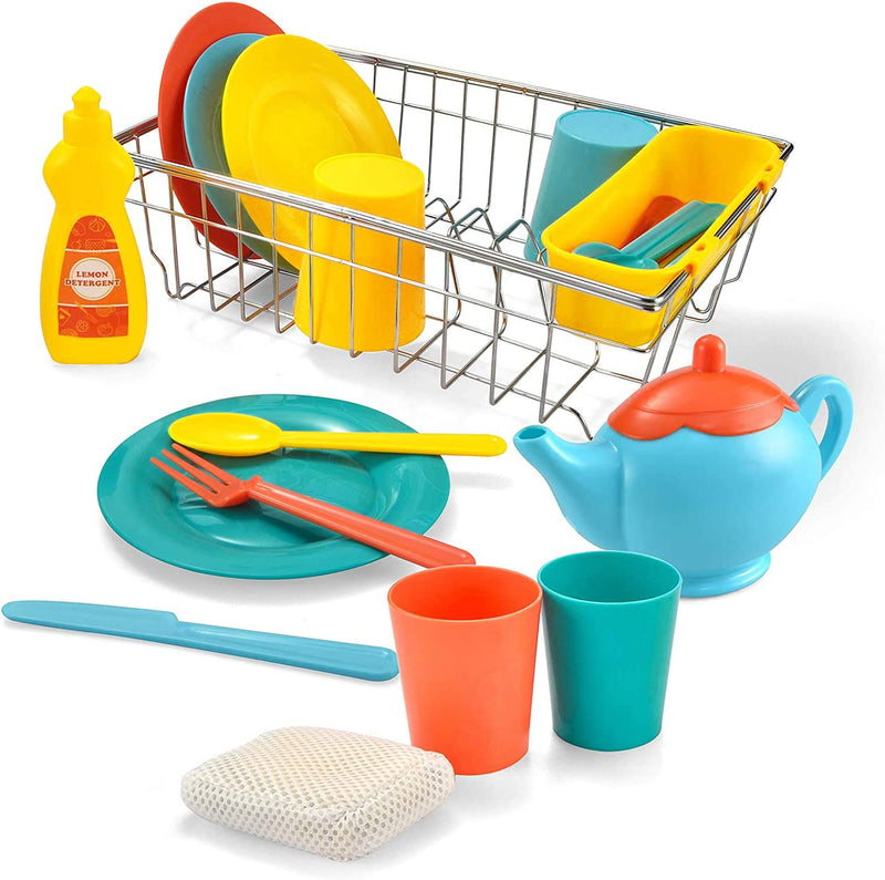Kitchen Pretend Play Dish Wash And Dry