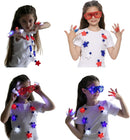 LED Glasses, LED Necklaces, and LED Finger Lights, 15 Pcs