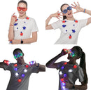 LED Glasses, LED Necklaces, and LED Finger Lights, 15 Pcs