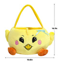 Large Easter Plush Chicken Basket