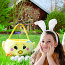Large Easter Plush Chicken Basket