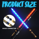 Light Sword toys (28.5in), 2 Pcs