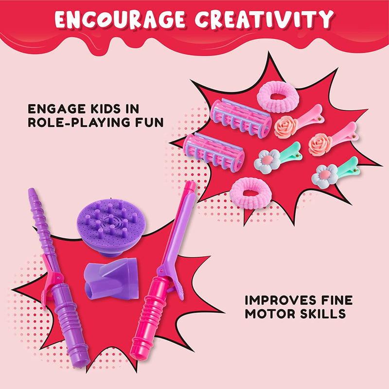 JOYIN Little Girls Beauty Fashion Salon Pretend Play