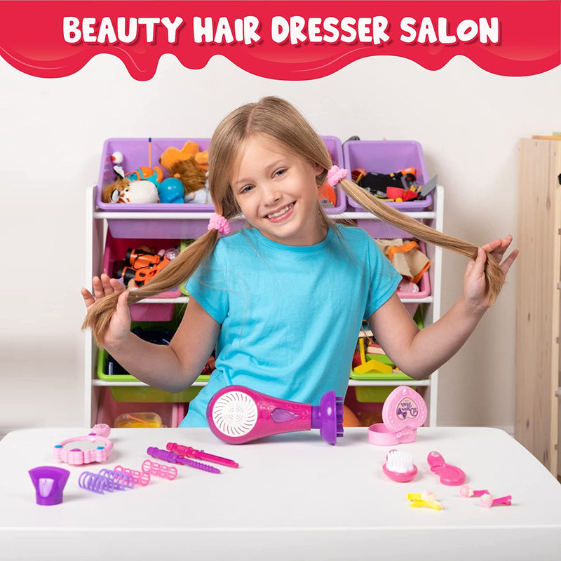 JOYIN Little Girls Beauty Fashion Salon Pretend Play