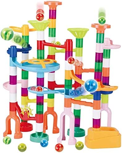 Joyin | 120pcs Marble Run Toy Set, Construction Building Blocks Toys