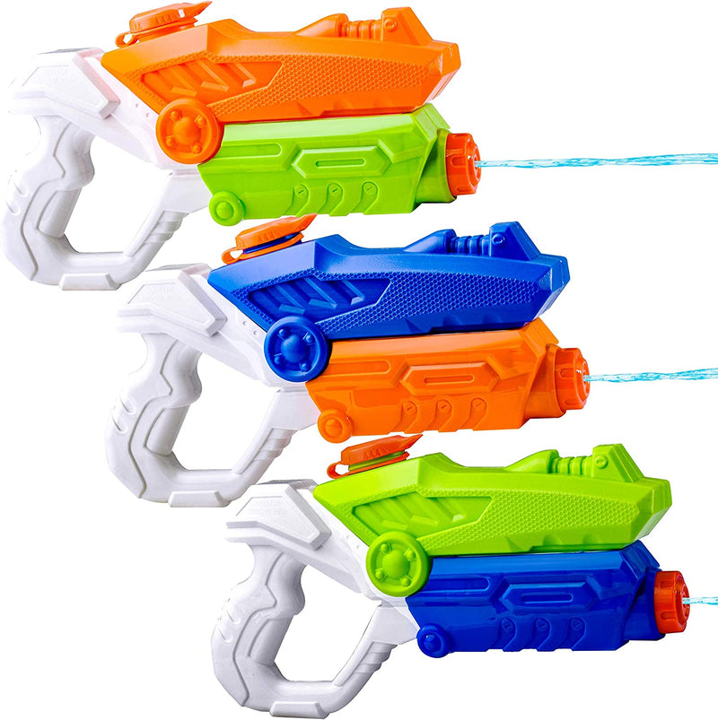 Medium Water Pump Hand Blasters, 3 Pcs
