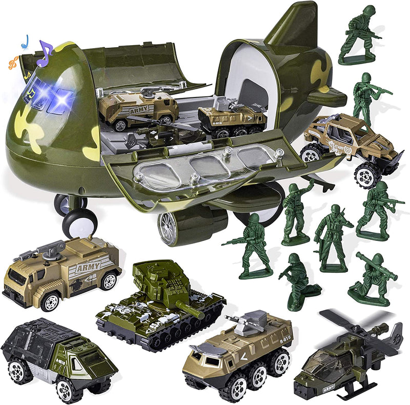 Military Transport Cargo Airplane Toy
