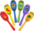 Mini Wooden Fiesta Maracas, 24 Pcs