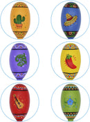 Mini Wooden Fiesta Maracas, 24 Pcs